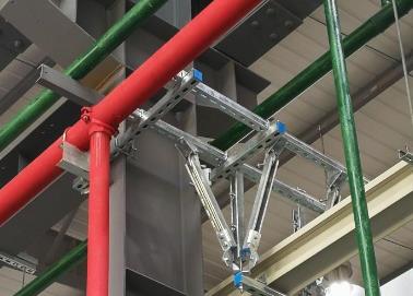 泌阳该抗震支架的整体式支吊架结构协调性好